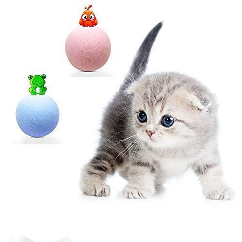 Gravity Ball Smart Touch Sounding Toy for Cats – Interactive Pet Toy with Animal Sounds