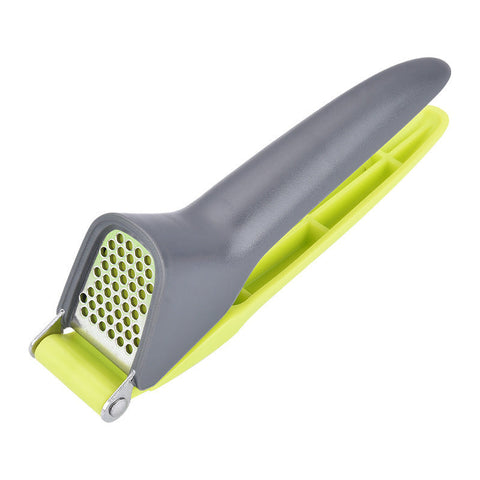 Plastic Garlic Masher with Stainless Steel Handle - Modern and Simple Design