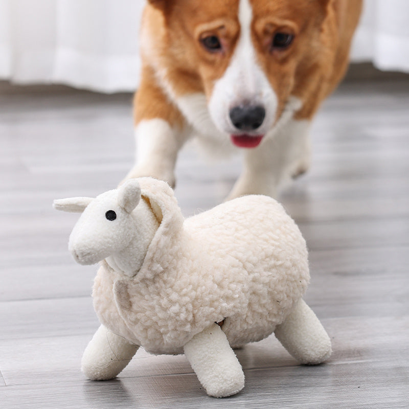 Lambs Train To Play And Sniff Tibetan Food Pet Toy – Interactive Dog Toy