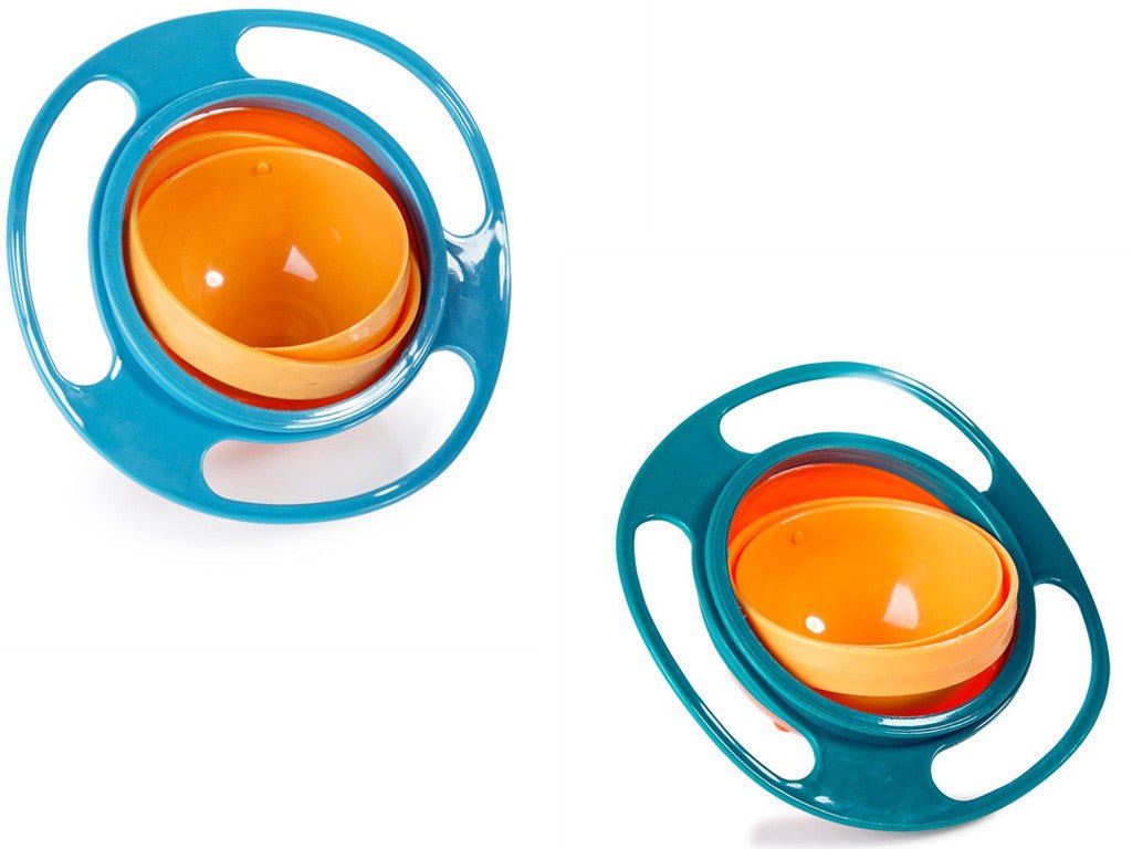 360° Rotating Spill-Proof Bowl for Babies