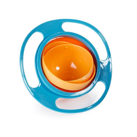 360° Rotating Spill-Proof Bowl for Babies