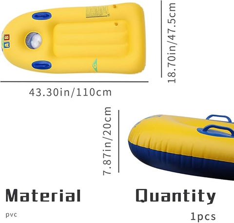 Inflatable Board For Kids | Fun, Colorful & Durable Water Play Companion for Pools & Beaches