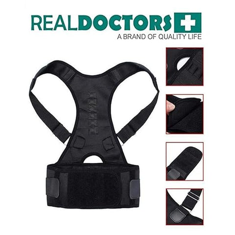 Shoulder Back Support Belt | Pain Relief, Posture Correction & Comfortable Fit for All-Day Support