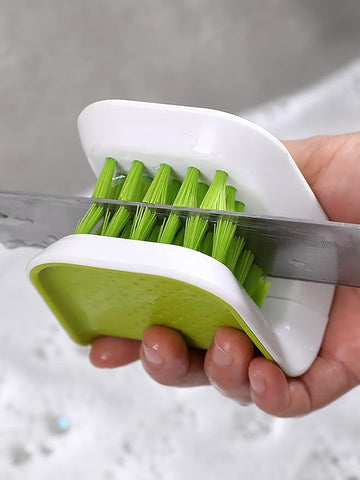 Non-Slip Blade Brush | Ergonomic Handle & Durable Bristles for Effortless Blade Cleaning