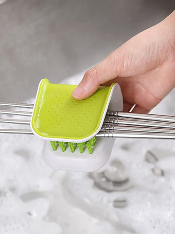 Non-Slip Blade Brush | Ergonomic Handle & Durable Bristles for Effortless Blade Cleaning