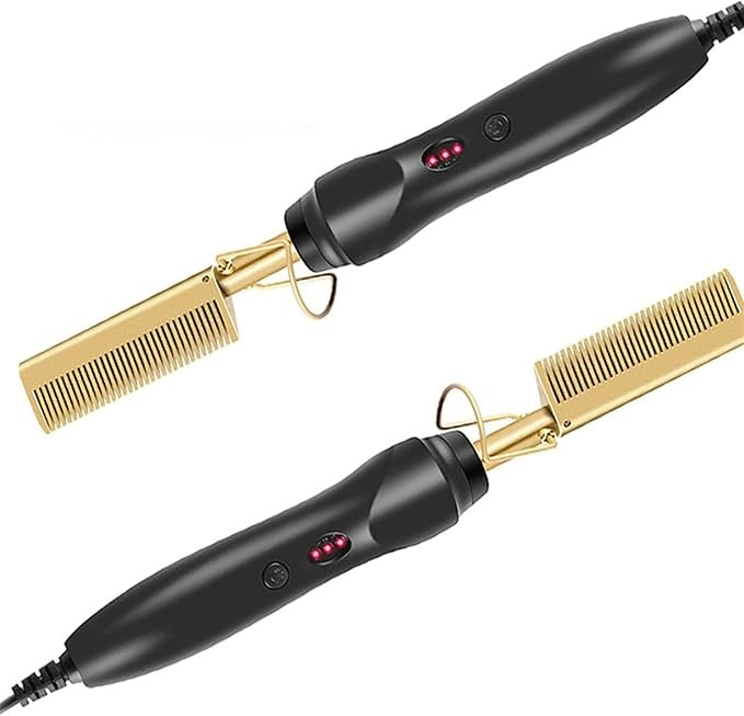 Hot Comb Straightener |  Achieve Smooth, Sleek Hair with Ease – Tips & Guide