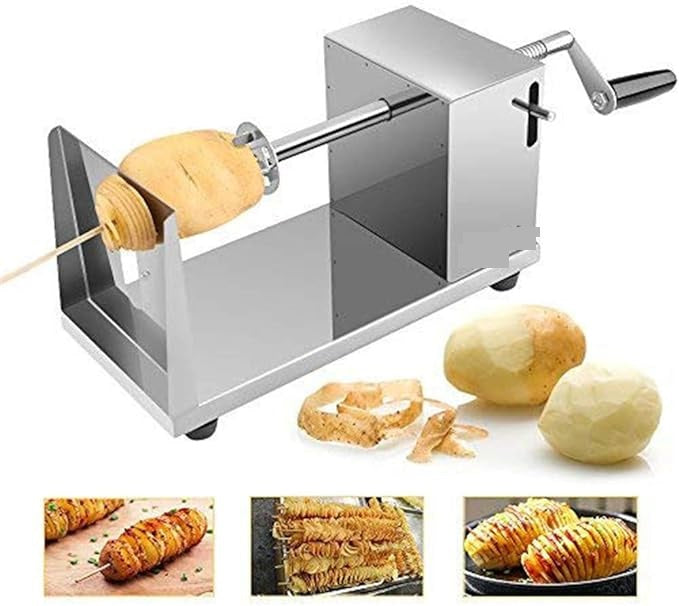 Stainless Steel Potato Slider | Durable & Easy-to-Use Manual Slicer for Effortless Cutting