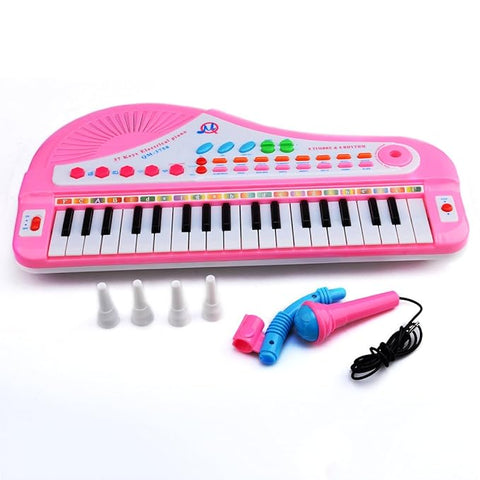 Piano Musical Toy with Mic | Fun, Interactive, and Educational Music Toy for Kids