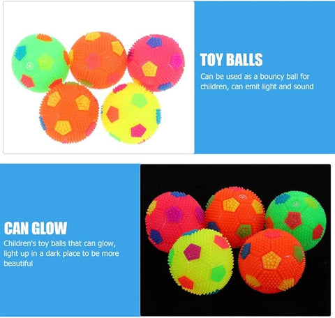 Flash Squeaky Ball For Kids | Light-Up, Squeaky Fun & Safe for Indoor and Outdoor Play