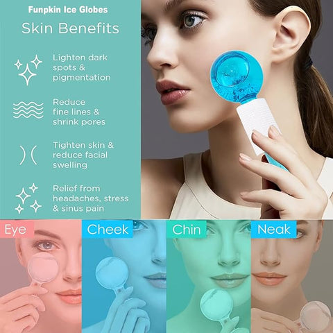 Facial Globes for Beauty | Reduces Puffiness, Tightens Skin & Boosts Circulation