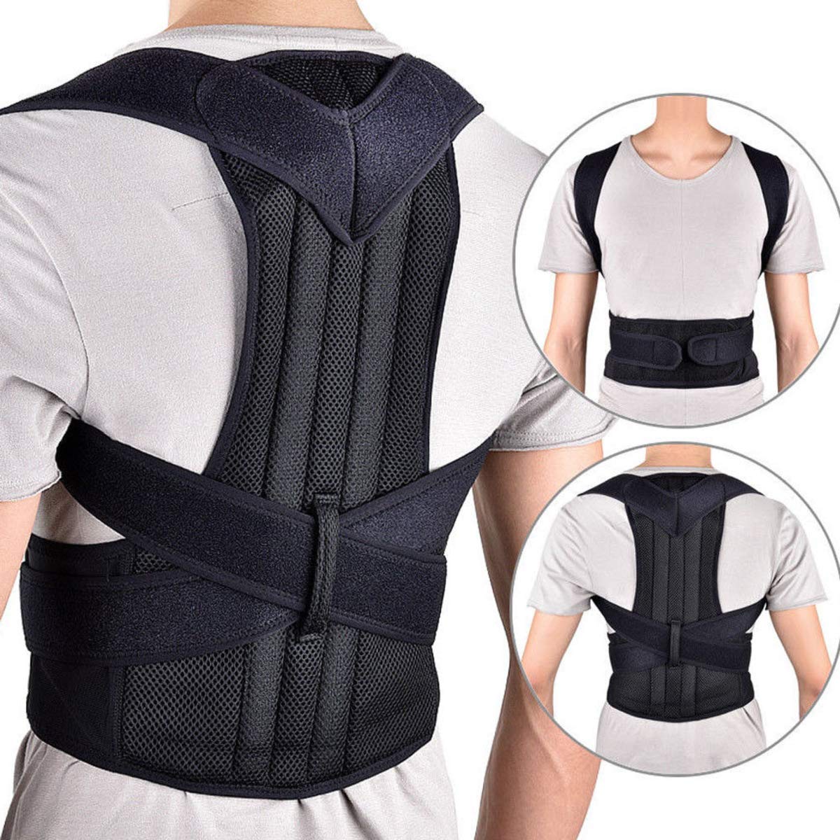 Posture Corrector Therapy Shoulder Belt | Comfortable, Adjustable, and Doctor Recommended