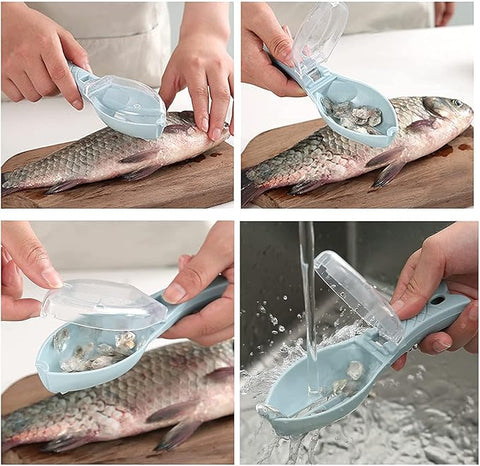 Fish Skin Cleaner | Effortless Scales Removal & Fish Cleaning Tool