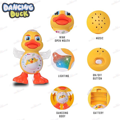 Dancing Duck | Educational, Interactive & Musical Toy for Babies & Toddlers