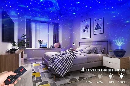 Galaxy Ocean Light Projector | Starlight Effect, Built-in Hi-Fi Speaker & APP Control – Perfect Room Decor & Gift for All Occasions