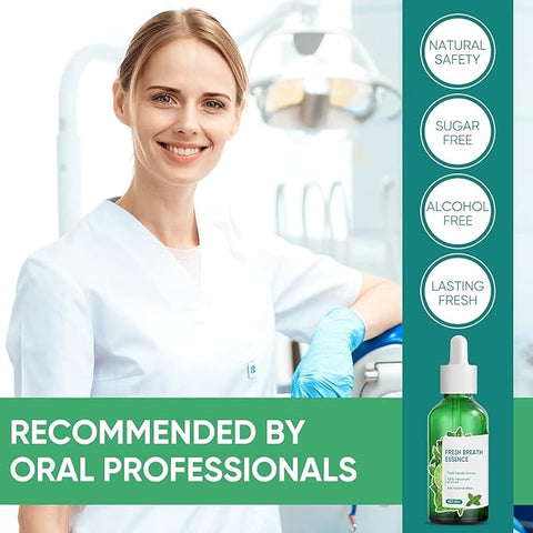 Fresh Breath Oral Care Essence | Long-Lasting Freshness & Deep Cleaning for a Sparkling Smile