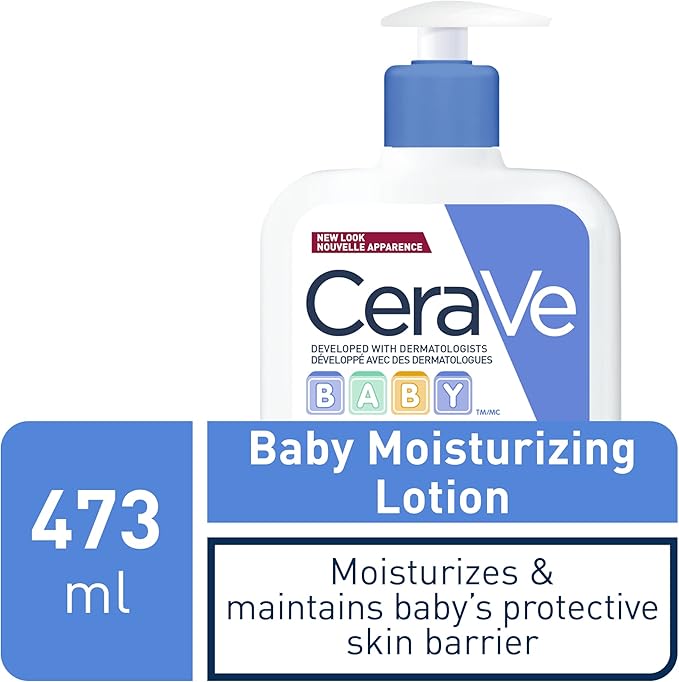 Baby Moisturizing Lotion (473ml) | Hypoallergenic, Deep Hydration & Non-Greasy for Delicate Skin