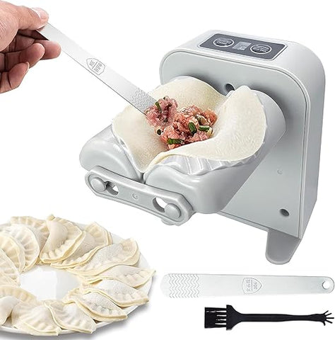 Electric Dumpling Machine |  Automatic Wonton Maker for Quick and Easy Dumpling Preparation