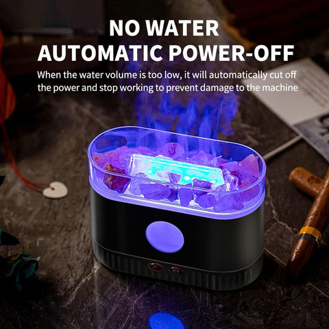 Salt Lamp Aroma Diffuser 200ML with Humidifier & LED Light