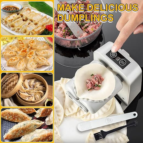 Electric Dumpling Machine |  Automatic Wonton Maker for Quick and Easy Dumpling Preparation