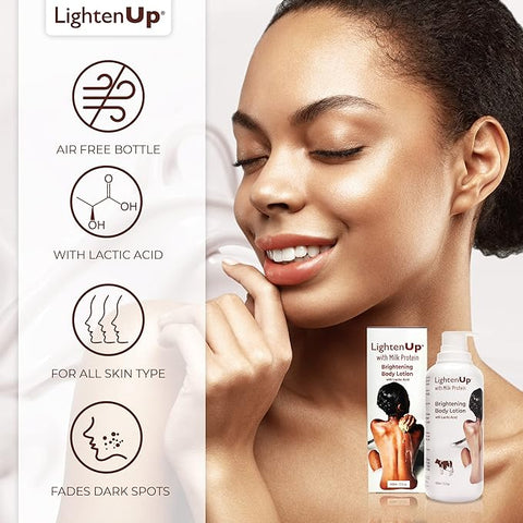 Lighten Up Lactic Acid Lotion |  Brighten, Hydrate, and Even Your Skin Tone