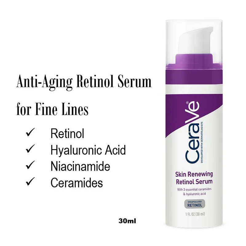 Skin Renewing Retinol Serum 30ml | Anti-Aging, Hydrating & Skin Smoothing Formula