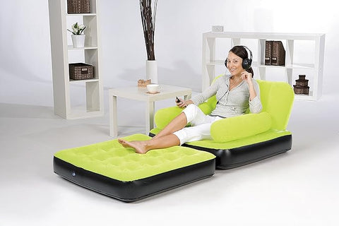 Multi Max Air Couch | Versatile Inflatable Couch with Quick Release Valve for Comfort and Durability