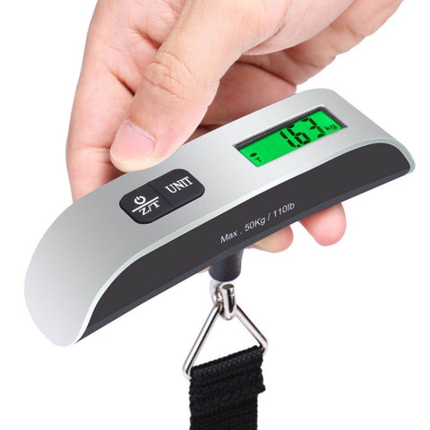 Electronic Luggage Scale | 50kg Capacity, Precise Weight, Travel-Friendly