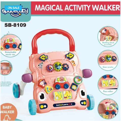 Baby Magical Walker – Multi-Functional Learning & Activity Walker