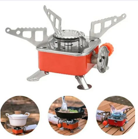 Mini Camping Stove | Portable Folding Design for Outdoor Cooking