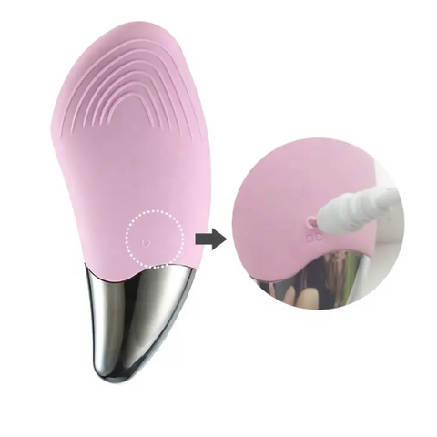 Facial Cleansing Brush For Women | Waterproof Silicone Exfoliating Brush for Radiant Skin