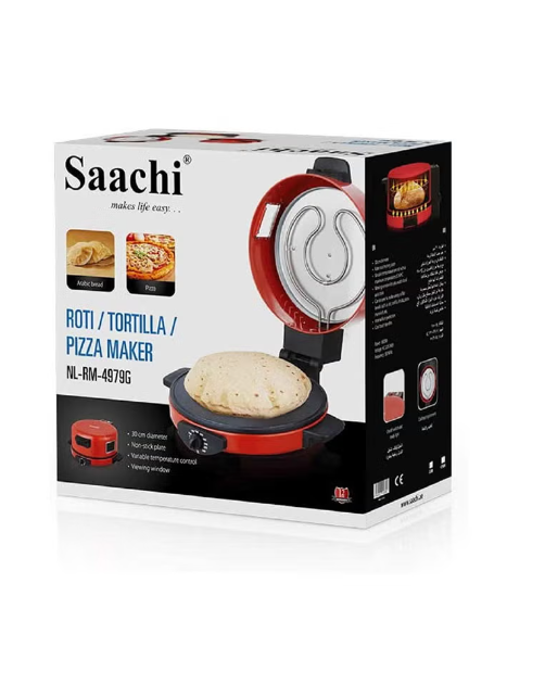 Pizza & Roti Maker | Quick Heating & Non-Stick Surface