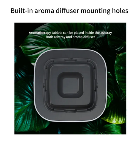 Purification Ashtray | Built-in Filtration for a Cleaner, Odor-Free Smoking Experience