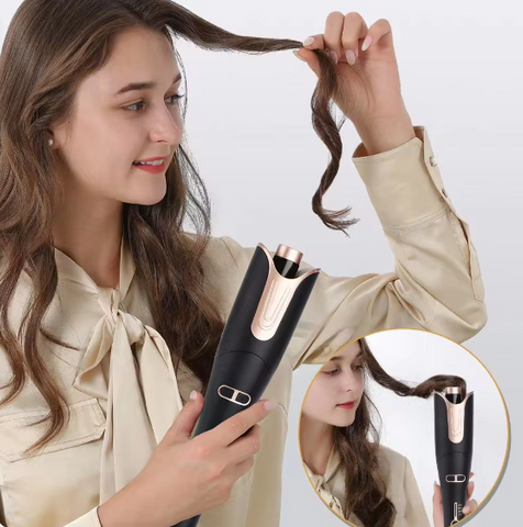 Hair Iron Curling | Quick Heat-Up, Versatile Styling & Frizz-Free Finish for Long-Lasting Curls