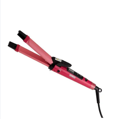 2 In 1 Hair Straightener & Curler | Dual Functionality, Fast Heat-Up, and Adjustable Temperature for All Hair Types