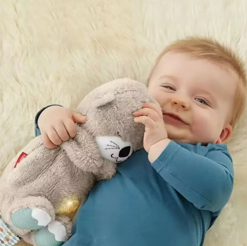 Baby Breathing Bear | Adorable Plush Otter Design for Cuddling, Comfort & Playtime