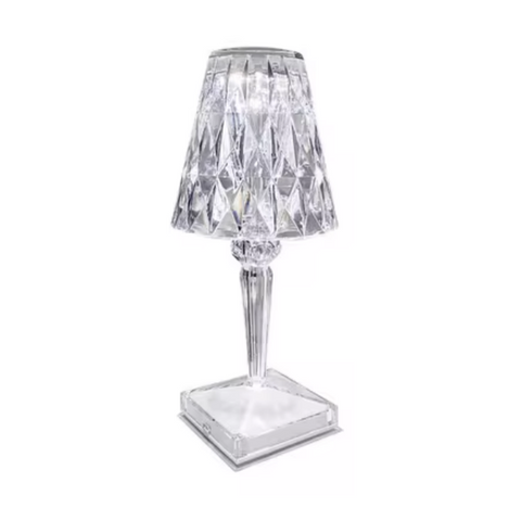 Crystal Touch Table Lamp | Elegant, Touch-Controlled Lighting with Adjustable Brightness