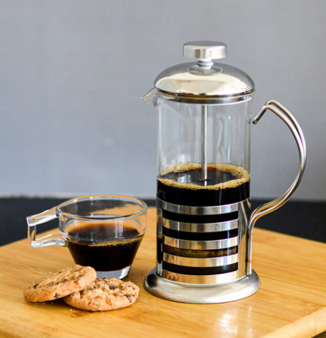 French Press Glass Coffee Maker | Precision Brewing & Elegant Design