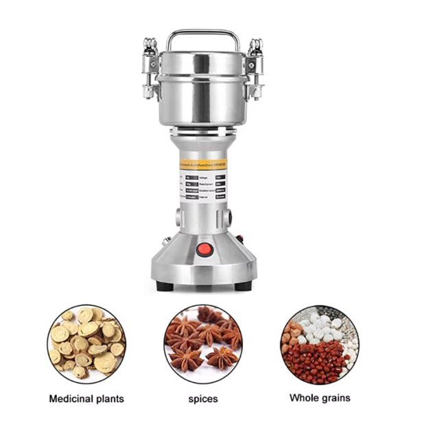 Electric Food Grinder with Powerful Motor & Versatile Attachments