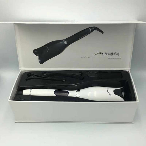 Rotating Ceramic Hair Curler | Automatic, Frizz-Free Curls with Adjustable Settings & 360-Degree Rotation