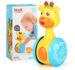 Deer Little Star Bell Baby Toy - Interactive Tumbler with Sweet Sounds