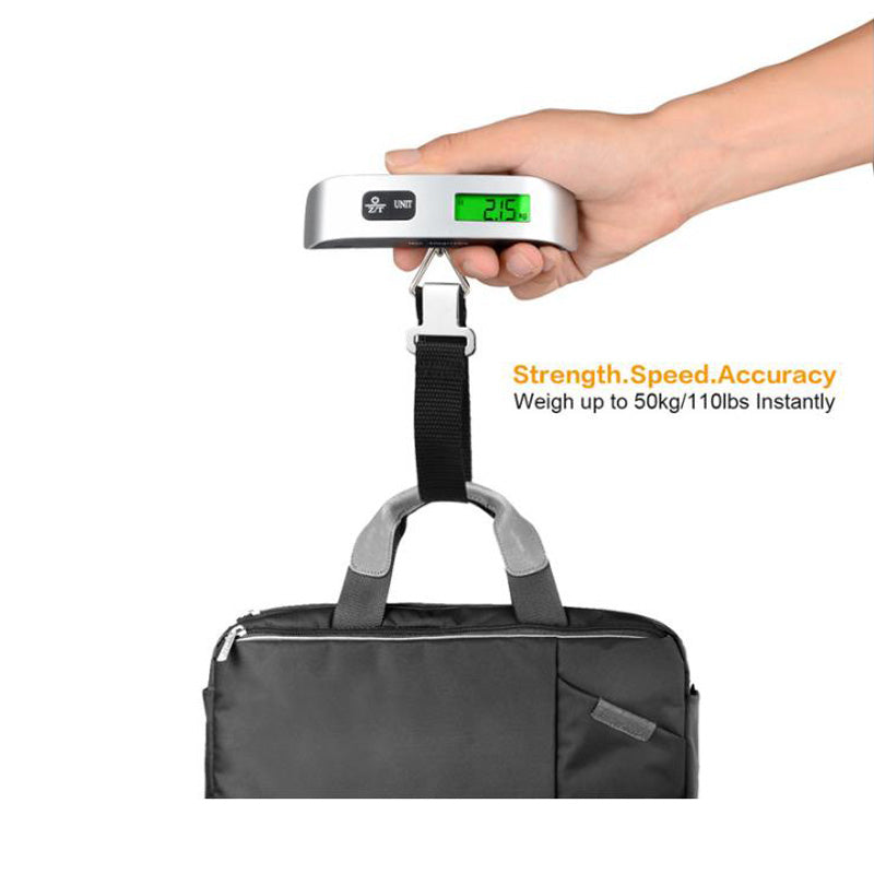 Electronic Luggage Scale | 50kg Capacity, Precise Weight, Travel-Friendly