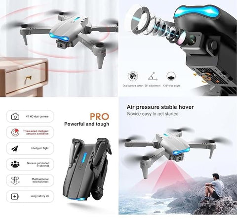 E99 Drone Camera | Foldable, 360° Flip, and Altitude Hold | Perfect for Aerial Photography