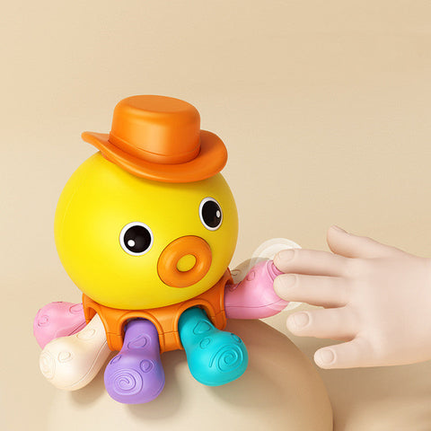 Fashion Baby Early Education Toys – Interactive Music & Sound Finger Octopus for Infants