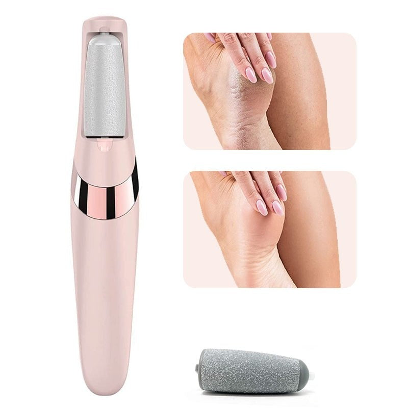 Electric Pedicure Foot File Callus Remover | Rechargeable, Dual Speed & Roller Settings for Smooth, Rejuvenated Feet | Durable & Elegant Design