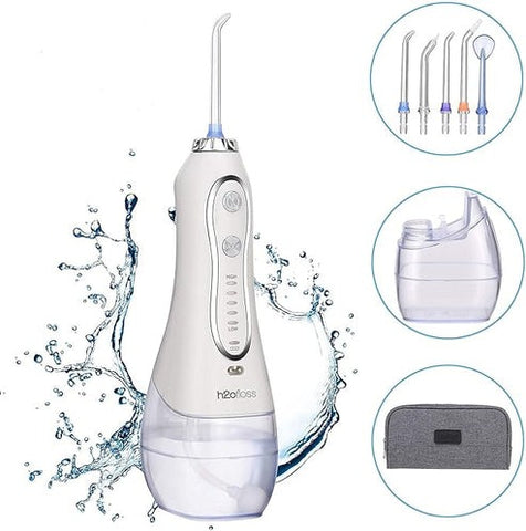 H2O Oral Irrigator - Powerful & Gentle Dental Water Flosser for All Ages