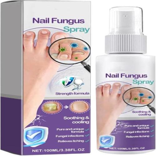 Nail Fungus Spray | Advanced Toenail Fungus Treatment & Nail Strengthener | Restore Healthy Nails with 100ml Antifungal Foot & Nail Spray