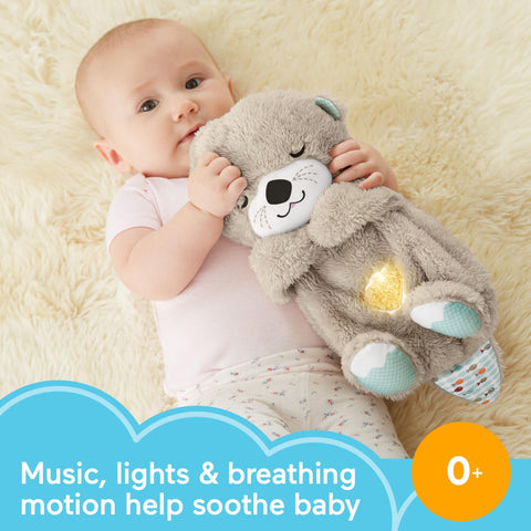 Baby Breathing Bear | Adorable Plush Otter Design for Cuddling, Comfort & Playtime