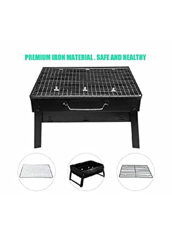 Barbeque Grill | Compact Stainless Steel Grill for Outdoor Adventures