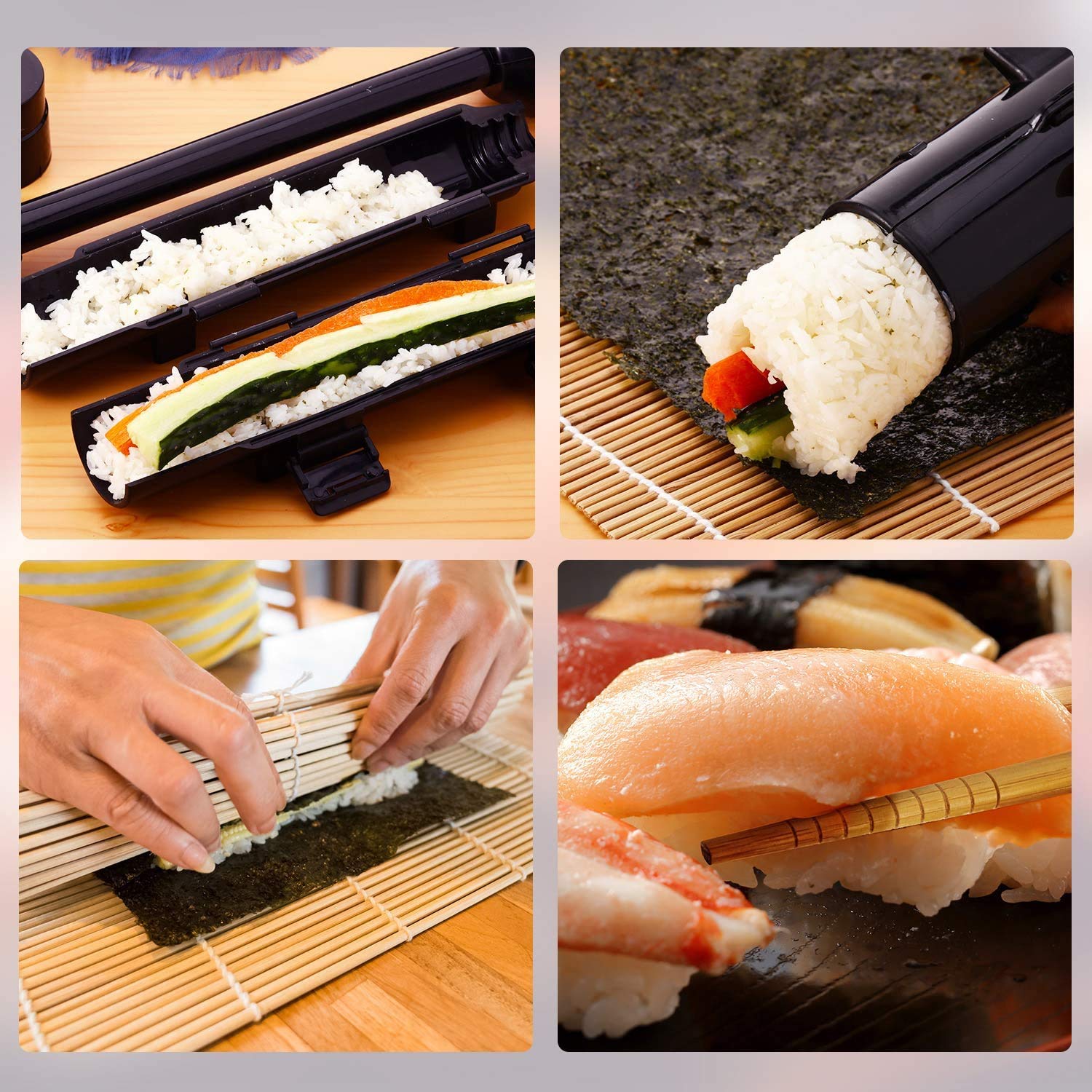 Roller Sushi Roll Mold – Easy Kitchen Tool for Perfect Sushi and Desserts