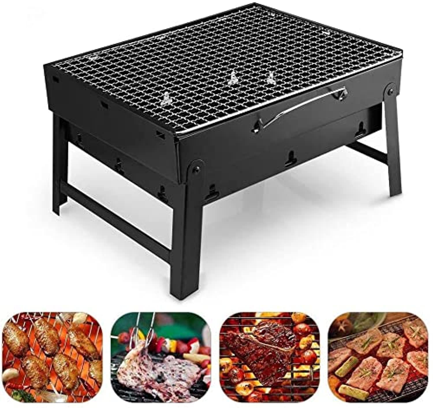 Barbeque Grill | Compact Stainless Steel Grill for Outdoor Adventures